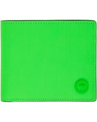 Versace - Green Medusa biggie Bifold Wallet - Lyst