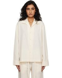 Entire studios - Off- Ls Pyjama Shirt - Lyst