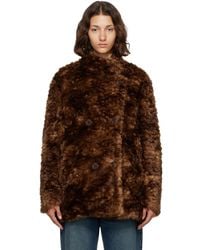 Isabel Marant - Jya Faux-Fur Coat - Lyst