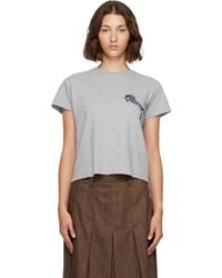 MM6 by Maison Margiela - Horse Logo T-Shirt - Lyst