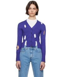 JW Anderson - Slit Cardigan - Lyst