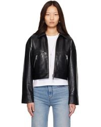 Anine Bing - Assan Regenerated Leather Jacket - Lyst