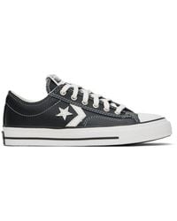 Converse - Black Star Player 76 Fall Leather Sneakers - Lyst