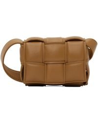 Bottega Veneta - Tan Candy Padded Cassette Bag - Lyst