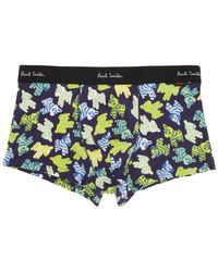 Paul Smith Navy Zebra Boxer Briefs - Blue
