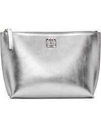 Givenchy - シルバー 4G Liquid ポーチ - Lyst