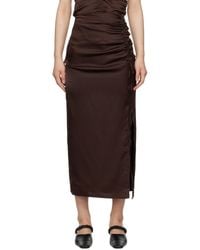 Elleme - Ruched Midi Skirt - Lyst