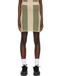 Ahluwalia - Textured Knit Skirt - Lyst