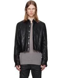 Rick Owens - Tower Alice Leather Jacket - Lyst