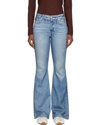 Rag & Bone - Rb Miramar Dahlia Flare Jeans - Lyst