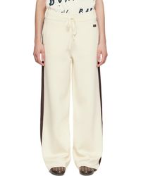 Wales Bonner - Off- Tide Viscose Poly Knit Track Pants - Lyst