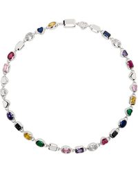NUMBERING - #5824 Multi Color Stone Necklace - Lyst