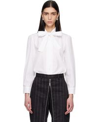 R13 - Neck Tie Shirt - Lyst