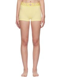 Versace - Greca Border Trunk Shorts - Lyst