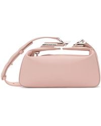Lanvin - Pink Haute Sequence Leather Clutch Bag - Lyst