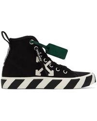 mid top vulcanized canvas white black