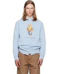 Polo Ralph Lauren - Polo Bear Garment-Dyed Fleece Hoodie - Lyst
