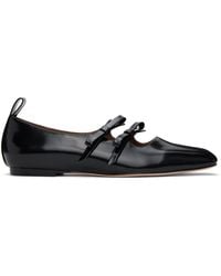 ShuShu/Tong - Polished Leather Mary Jane Ballerina Flats - Lyst
