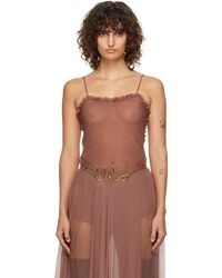 Chloé - Ruffled Camisole - Lyst