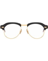 Thom Browne - Acetate & Titanium Pilot Glasses - Lyst
