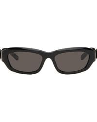 Balenciaga - ブラック Bolt サングラス - Lyst