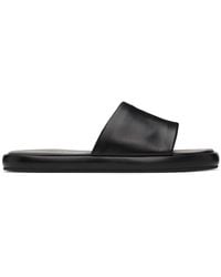 Filippa K Black Marin Flat Sandals