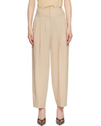 TOTEME - Draped Balloon Trousers - Lyst