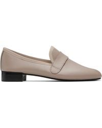 Repetto - Taupe Michael Rubber-Sole Loafers - Lyst