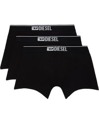 DIESEL - Three-Pack Umbx-Sebastianthreepac Boxer Briefs - Lyst
