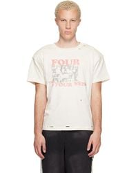 424 - Off- Collage Rolling Stones T-Shirt - Lyst