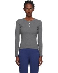 Flore Flore - Jess Longsleeve Henley - Lyst