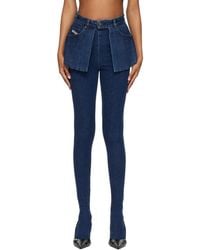 DIESEL - D-Spika Regular Waist Skinny Jeans - Lyst