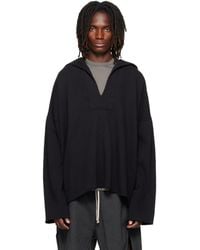 Rick Owens - Tower Ls Kaftan Hip Hoodie - Lyst