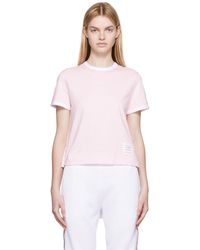 Thom Browne - Pink Ringer T-shirt - Lyst