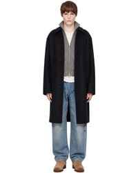 vowels - Wool Overcoat - Lyst