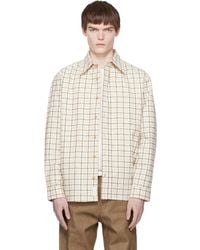 A.P.C. - Off- 'Surchemise' Shirt - Lyst
