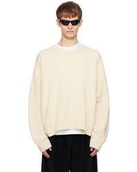 The Row - Pull grohl blanc cassé - Lyst