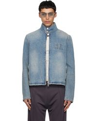 Courreges - City Shadow Denim Jacket - Lyst