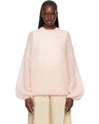 TOTEME - Puffed Knit Sweater - Lyst