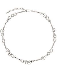 Completedworks Loop Necklace - Metallic