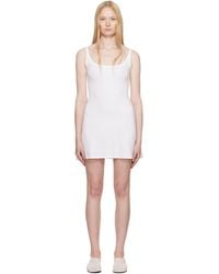 Skims - Drop Needle Pointelle Cami Minidress - Lyst