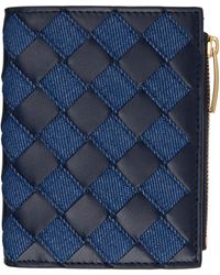 Bottega Veneta - Intrecciato Small Bi-Fold Wallet - Lyst