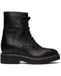 Chloé - Black Noua Ankle Boots - Lyst