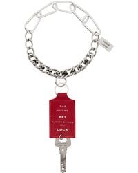 Chopova Lowena - Silver Lucky Key Charm Necklace - Lyst