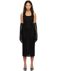 Subtle Le Nguyen - Scoop Neck Midi Dress - Lyst