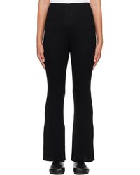 Wolford - Black Flared Lounge Pants - Lyst