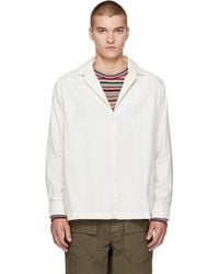 Casey Casey - Off- Twill Cot Cooper Shirt - Lyst