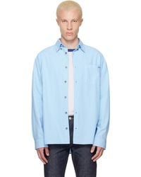 A.P.C. - Mateo Logo Shirt - Lyst