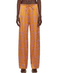 Dries Van Noten - Jacquard Trousers - Lyst