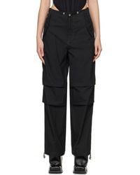 Dion Lee - Gray Parachute Trousers - Lyst